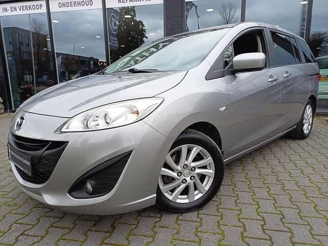 Grijs Gebruikt 2012 Mazda 5 MPV | € 8.950 (Eerlijke prijs) - Afbeelding 1/4
