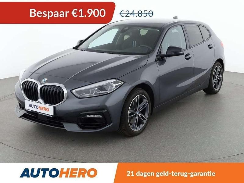Grijs Gebruikt 2020 BMW 118 Sport Line Hatchback | € 22.649 (Goede deal) - Afbeelding 1/3