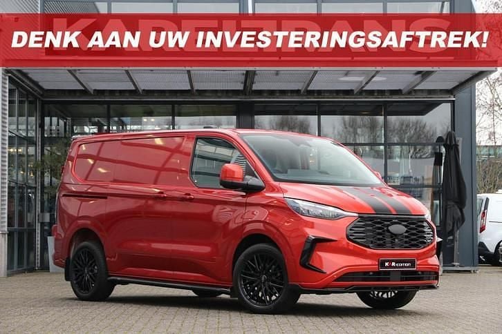 Rood Occasion 2024 Ford Transit Custom Sedan | € 43.950 (Goede deal) - Afbeelding 1/4