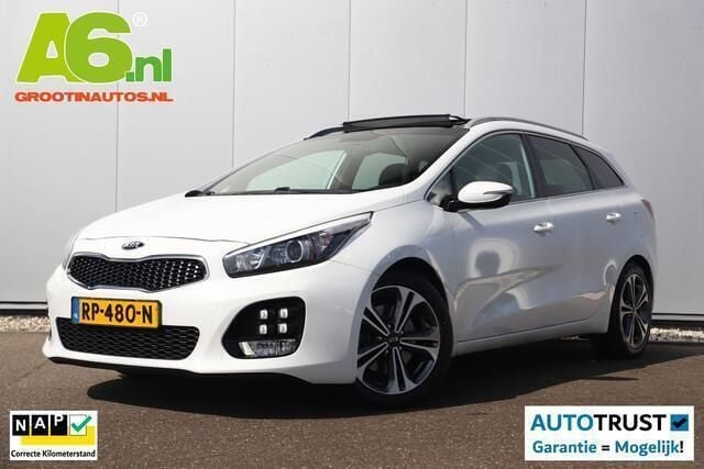 Wit Gebruikt 2018 Kia Ceed Sportswagon GT-Line Stationwagen | € 13.999 (Eerlijke prijs) - Afbeelding 1/4