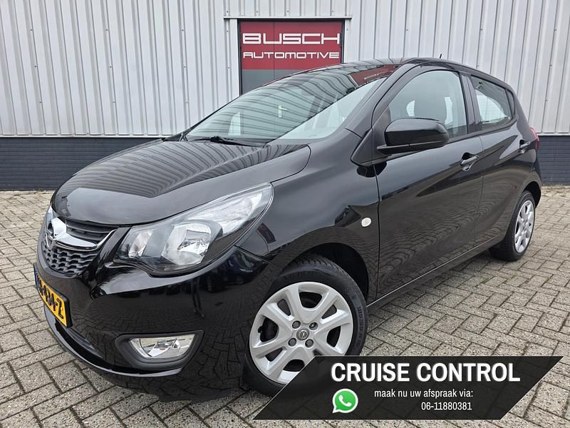 Zwart Gebruikt 2016 Opel Karl Edition Hatchback | € 7.995 (Eerlijke prijs) - Afbeelding 1/4