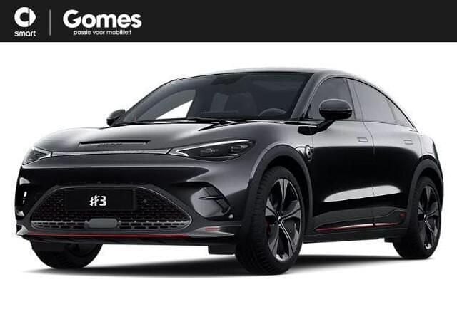 Zwart, metallic lak Nieuw 2025 Smart #3 Brabus SUV | € 41.610 (Super prijs) - Afbeelding 1/1