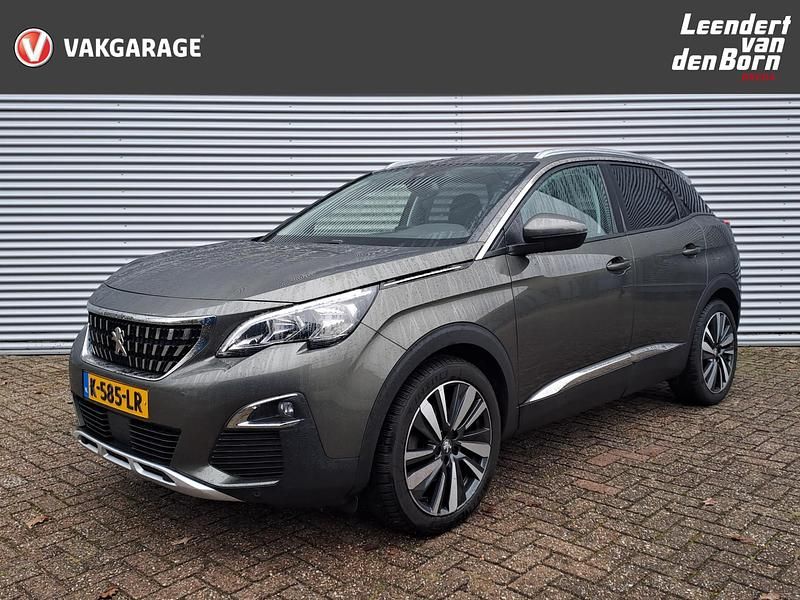 Grijs Occasion 2021 Peugeot 3008 Premium SUV | € 18.995 (Goede deal) - Afbeelding 1/4