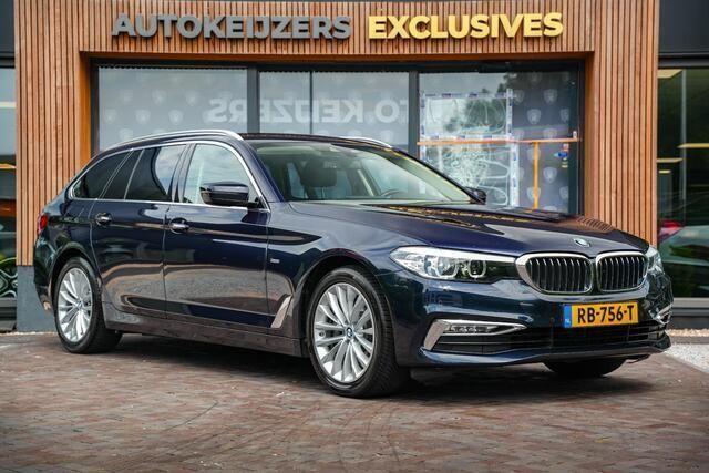 Blauw Gebruikt 2017 BMW 520 Executive Stationwagen | € 20.900 (Goede deal) - Afbeelding 1/4