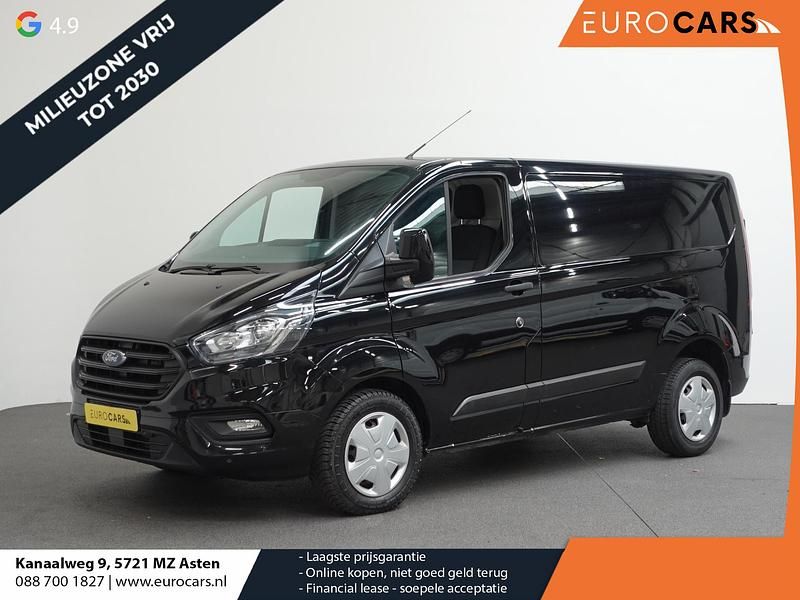 Zwart Gebruikt 2019 Ford Transit Custom Van | € 14.790 (Super prijs) - Afbeelding 1/4