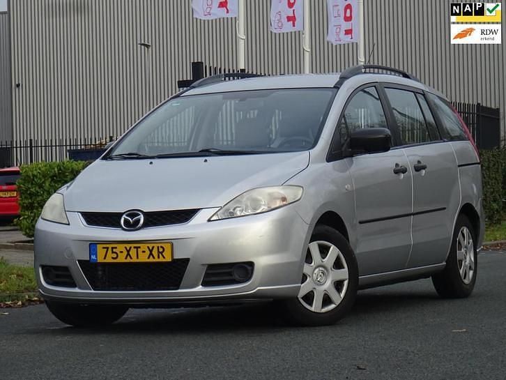 Grijs Occasion 2007 Mazda 5 Touring MPV | € 1.999 (Eerlijke prijs) - Afbeelding 1/4