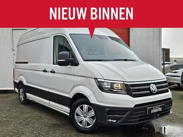 Wit Gebruikt 2018 VW Crafter Highline Van | € 19.950 (Eerlijke prijs) - Afbeelding 1/4