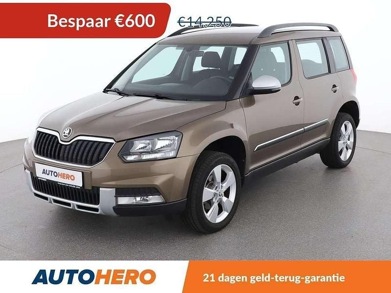 Bruin Gebruikt 2016 Skoda Yeti Ambition SUV | € 13.549 (Eerlijke prijs) - Afbeelding 1/3