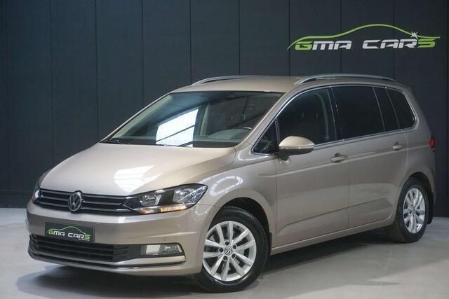 Beige Gebruikt 2016 VW Touran Highline MPV | € 16.999 (Super prijs) - Afbeelding 1/4
