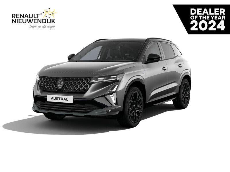 Gris schiste / noir étoilé (grijs mica) Nieuw 2025 Renault Austral Iconic Esprit Alpine SUV | € 50.663 (Iets duurder) - Afbeelding 1/4