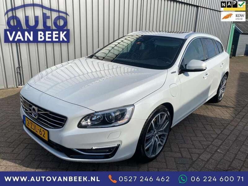 Wit Gebruikt 2014 Volvo V60 Summum Stationwagen | € 8.500 (Eerlijke prijs) - Afbeelding 1/4