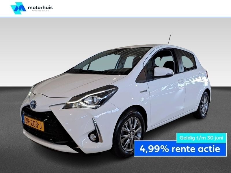 Wit Gebruikt 2019 Toyota Yaris Hybrid Hatchback | € 16.375 (Eerlijke prijs) - Afbeelding 1/4