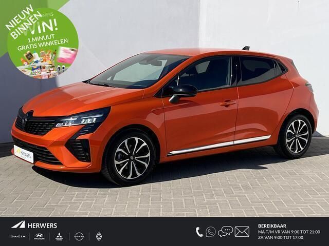Oranje Gebruikt 2024 Renault Clio V Techno Hatchback | € 19.985 (Eerlijke prijs) - Afbeelding 1/4