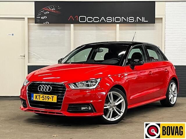 Rood Gebruikt 2017 Audi A1 Sportback S-Line Hatchback | € 10.295 (Goede deal) - Afbeelding 1/4