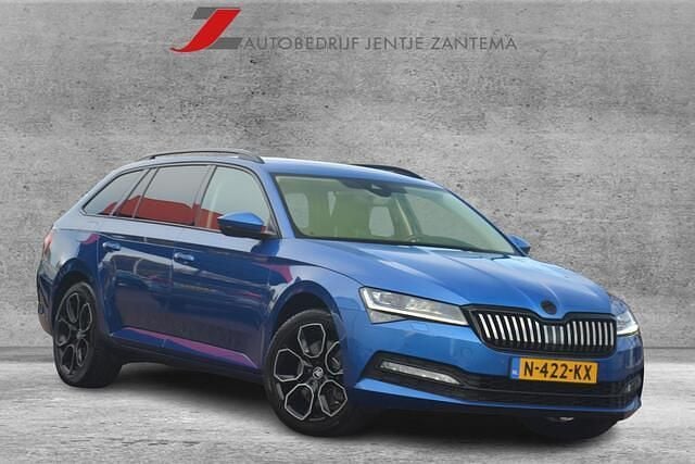 Blauw Gebruikt 2020 Skoda Superb Business Line Stationwagen | € 17.900 (Goede deal) - Afbeelding 1/4