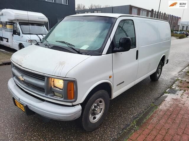 Wit Occasion 2002 Chevrolet Express Van | € 4.250 - Afbeelding 1/4