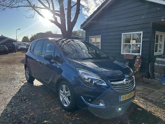 Blauw Gebruikt 2016 Opel Meriva MPV | € 7.900 (Eerlijke prijs) - Afbeelding 1/4