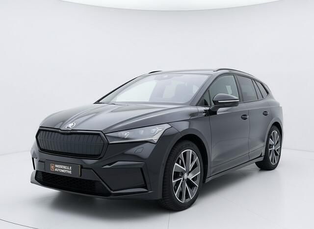 Occasion Skoda Enyaq iV SportLine 150 kW (204 PK) 2022 Zwart SUV