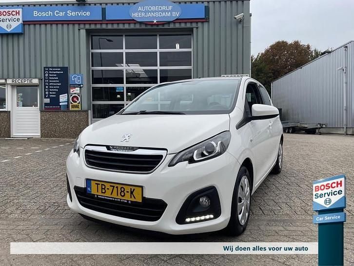 Wit Gebruikt 2018 Peugeot 108 Active Hatchback | € 7.850 (Eerlijke prijs) - Afbeelding 1/4