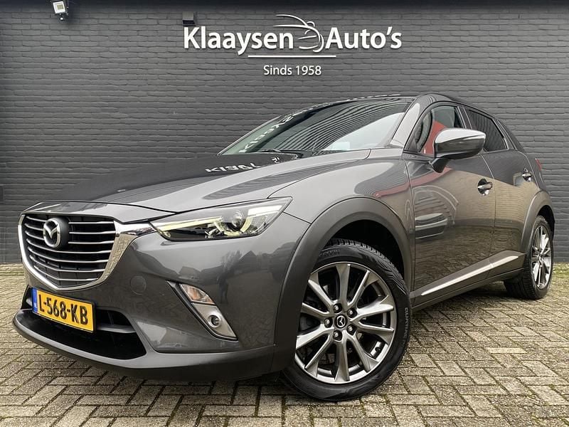 Grijs Occasion 2021 Mazda CX-3 Luxury SUV | € 17.950 (Goede deal) - Afbeelding 1/4