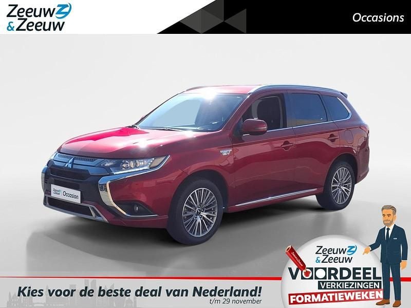 Red diamond m Gebruikt 2021 Mitsubishi Outlander P-HEV Intense+ SUV | € 24.740 (Eerlijke prijs) - Afbeelding 1/4