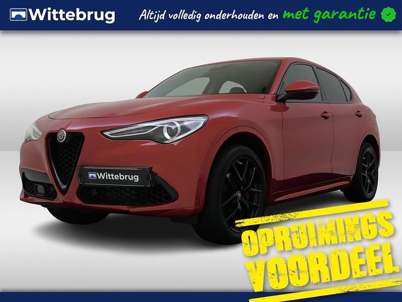 Rood Gebruikt 2019 Alfa Romeo Stelvio SUV | € 34.000 (Goede deal) - Afbeelding 1/3