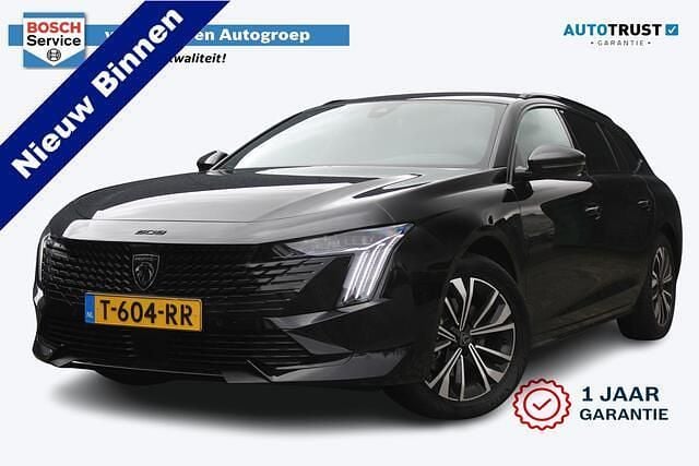 Zwart Gebruikt 2023 Peugeot 508 Allure Stationwagen | € 26.450 (Eerlijke prijs) - Afbeelding 1/4