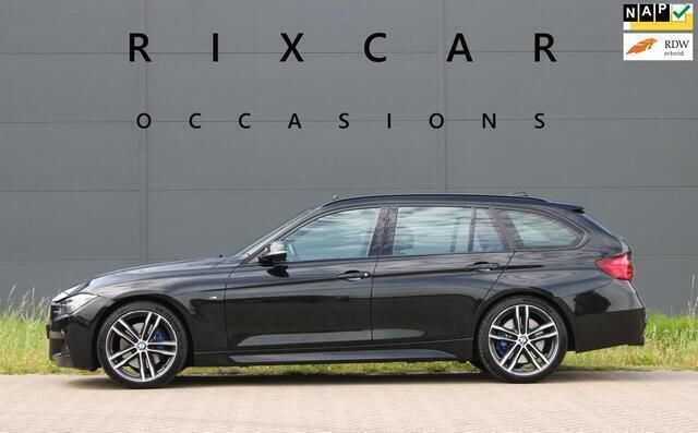 Zwart Gebruikt 2019 BMW 320 M Sport Stationwagen | € 21.890 (Eerlijke prijs) - Afbeelding 1/4