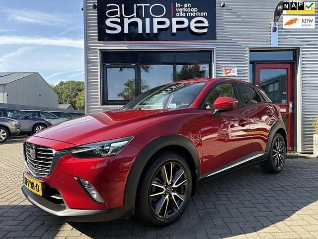 Rood Gebruikt 2016 Mazda CX-3 SUV | € 14.450 (Eerlijke prijs) - Afbeelding 1/4