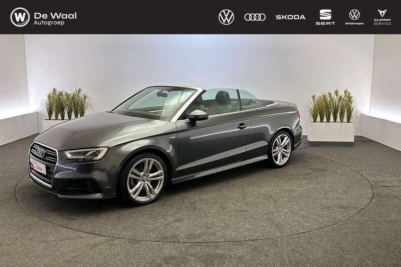 Grijs Gebruikt 2016 Audi A3 Cabriolet Design Cabriolet | € 24.695 (Eerlijke prijs) - Afbeelding 1/3