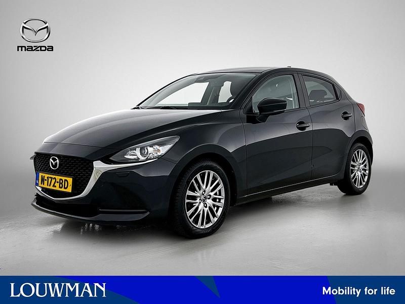 Zwart Gebruikt 2021 Mazda 2 Style Hatchback | € 13.885 - Afbeelding 1/4