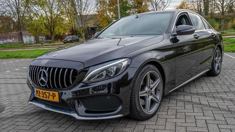 Occasion Mercedes C180 Business 156 PK (114 kW) 2017 Zwart Sedan