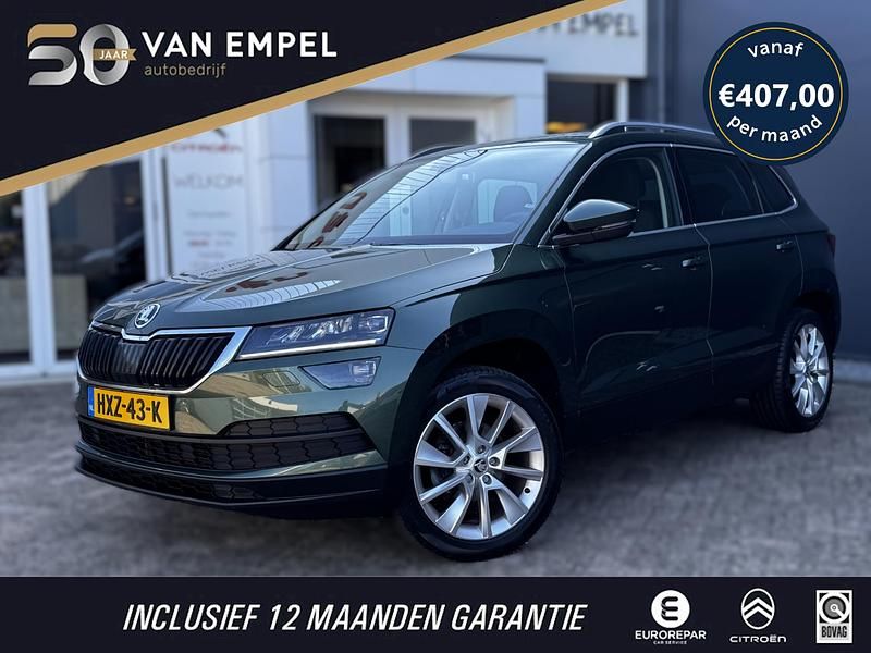 Groen Gebruikt 2019 Skoda Karoq Business Line SUV | € 22.900 (Eerlijke prijs) - Afbeelding 1/4