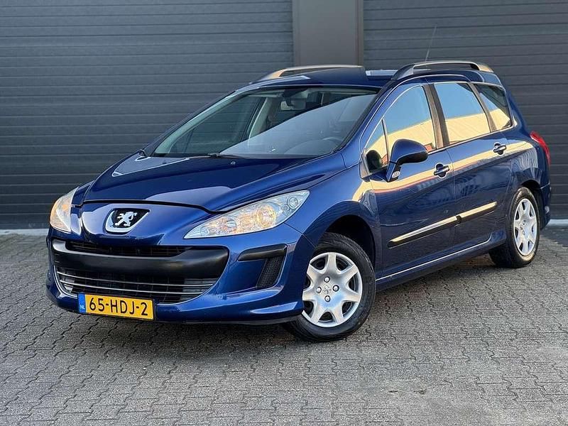 Blauw Occasion 2008 Peugeot 308 Stationwagen | € 1.250 (Eerlijke prijs) - Afbeelding 1/4
