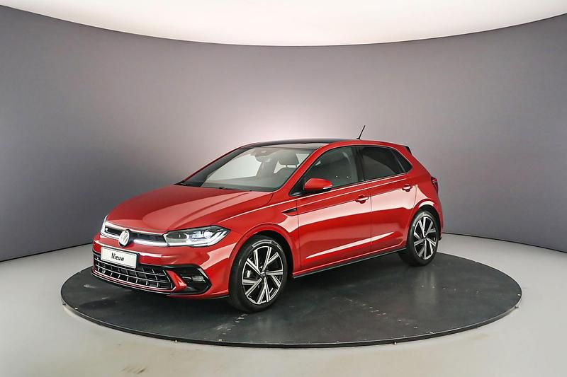 Rood Occasion 2024 VW Polo R-line Edition Hatchback | € 35.900 - Afbeelding 1/4