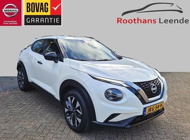 Wit Gebruikt 2025 Nissan Juke Acenta SUV | € 26.900 (Iets duurder) - Afbeelding 1/4