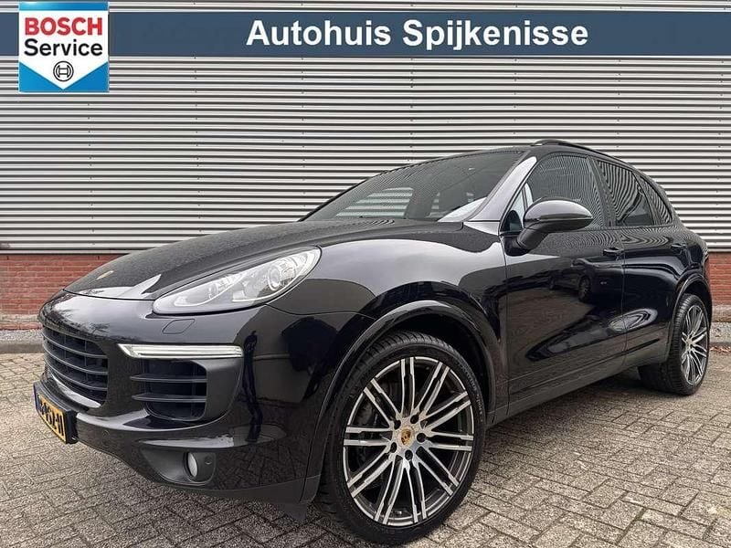 Zwart Gebruikt 2017 Porsche Cayenne Platinum Edition SUV | € 36.950 (Eerlijke prijs) - Afbeelding 1/4