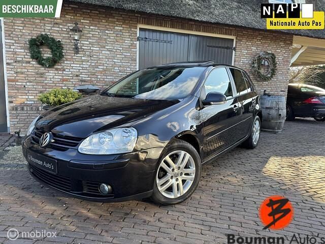 Zwart Occasion 2007 VW Golf V Hatchback | € 4.950 (Iets duurder) - Afbeelding 1/4