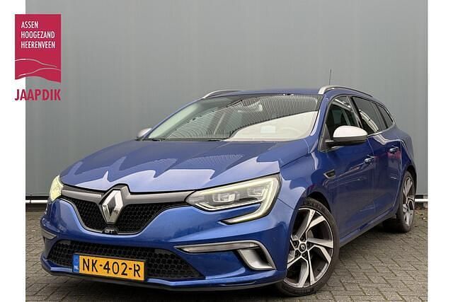 Blauw Gebruikt 2017 Renault Mégane GrandTour GT Stationwagen | € 12.899 (Goede deal) - Afbeelding 1/3