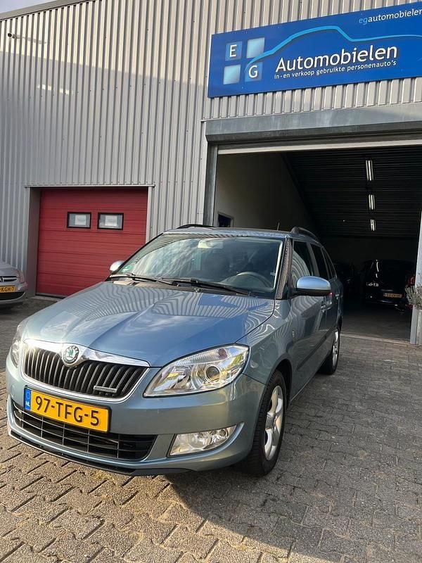 Occasion Skoda Fabia GreenLine 2012 Blauw Stationwagen