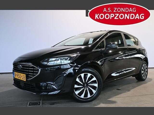 Occasion Ford Fiesta Titanium 125 PK (91 kW) 2022 Zwart Hatchback