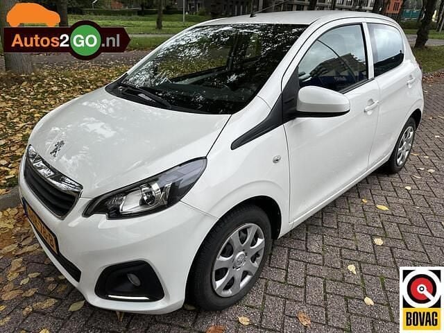Wit Gebruikt 2014 Peugeot 108 Hatchback | € 6.245 (Eerlijke prijs) - Afbeelding 1/4