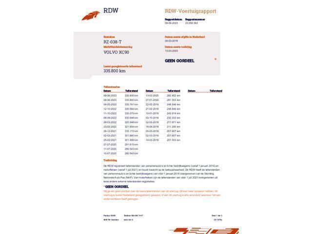 Occasion Volvo XC90 209 PK (153 kW) 2003 Grijs, metallic lak SUV