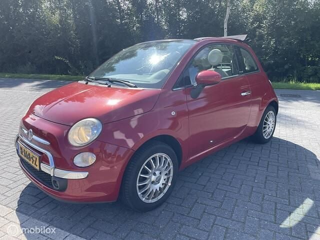 Rood Gebruikt 2010 Fiat 500 Sport Hatchback | € 4.350 (Goede deal) - Afbeelding 1/4