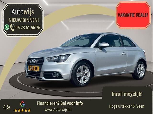 Grijs Gebruikt 2011 Audi A1 Attraction Hatchback | € 7.895 (Eerlijke prijs) - Afbeelding 1/4