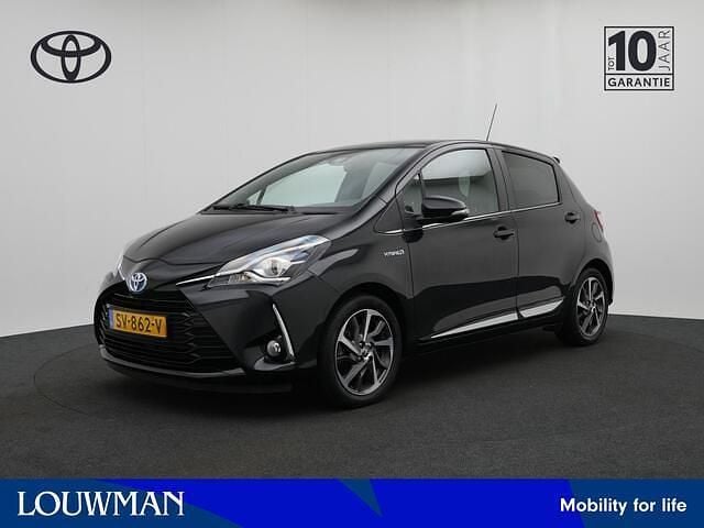 Zwart Gebruikt 2018 Toyota Yaris Premium Hatchback | € 16.980 (Goede deal) - Afbeelding 1/3