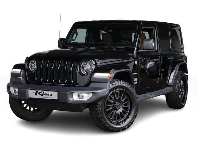 Zwart Gebruikt 2019 Jeep Wrangler Sahara SUV | € 45.000 (Eerlijke prijs) - Afbeelding 1/4
