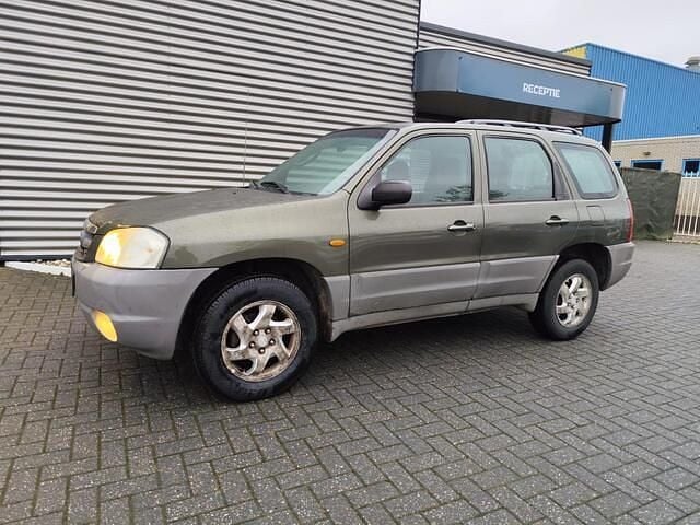 Geel Gebruikt 2001 Mazda Tribute Exclusive SUV | € 2.750 - Afbeelding 1/4