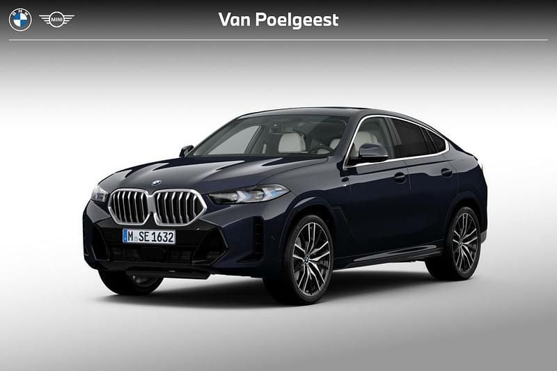 Nieuw BMW X6 Comfort Edition 381 PK (280 kW) 2026 M carbonschwarz metallic (zwart metallic) SUV