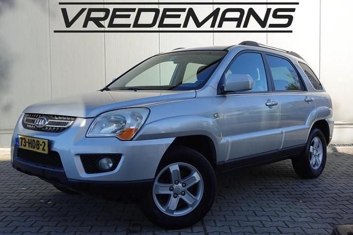 Grijs Gebruikt 2008 Kia Sportage SUV | € 3.450 (Goede deal) - Afbeelding 1/4